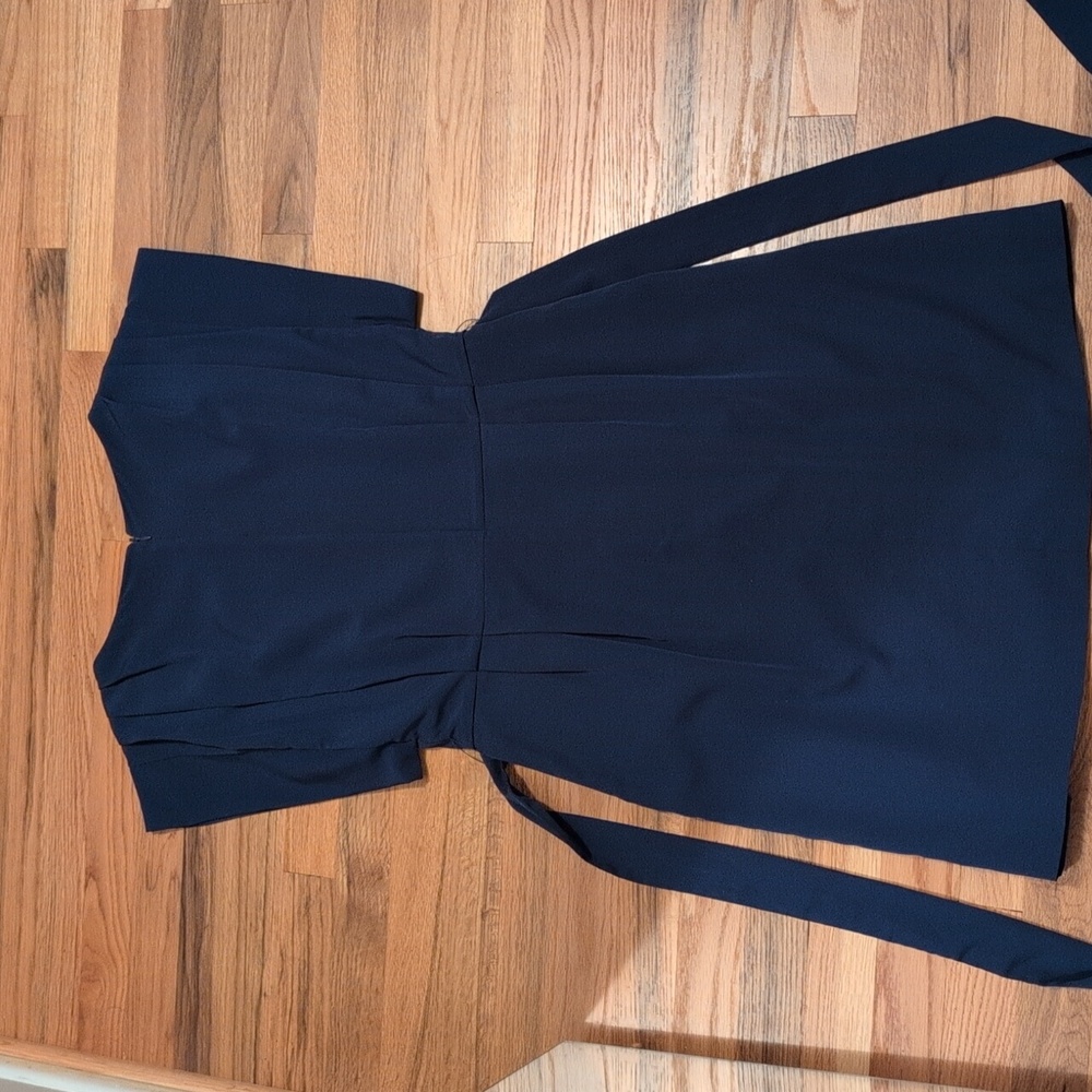 Purple Knee Length Dress - Picture 4 of 5
